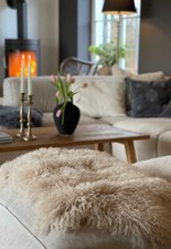 Lammfell Tibet Beige Läufer