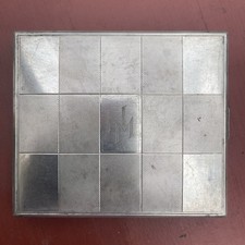 altes alpacca Silber Zigarettenetui  