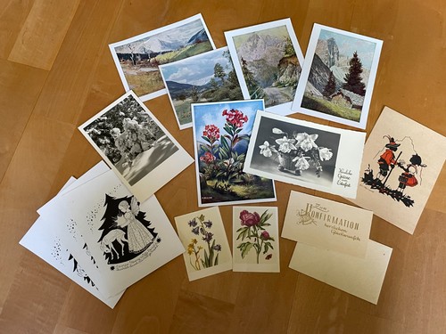 Konvolut 50igerjahre - konvolut,