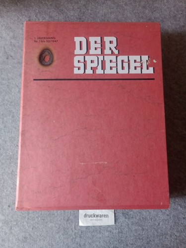 Der spiegel jahrgangsausg - jahrgangsausg., im