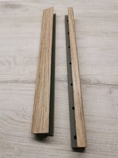 Nobilia Sockelleiste Eiche ähnlich 2x Küchenleiste Ecke li.+re. Küchensockel