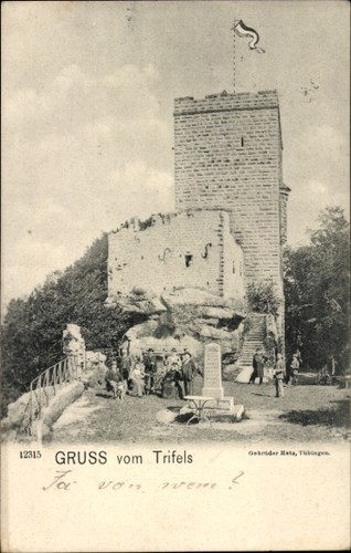 Annweiler trifels pfalz - ak,