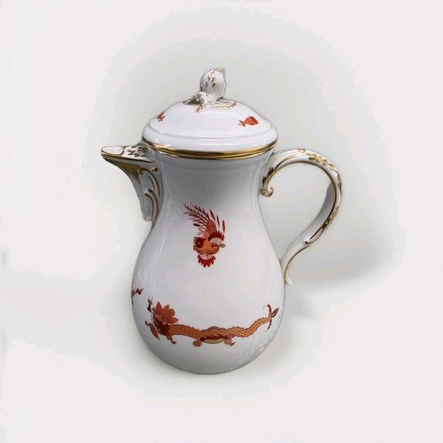 Meissen kaffeekanne roter - meissen,