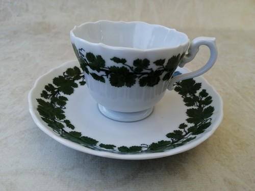 Meissen weinlaub kaffeetasse - meissen,