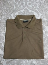 Feroti Sport Herren Polo Shirt L Kupfer Rost Braun Kurzarm