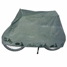 Fahrradgarage Rollerabdeckung Wasserdicht | Moped Schutzhaube Abdeckplane Grau