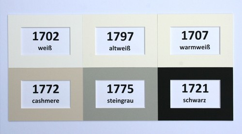 Passepartout nach maß - 1,7, mm