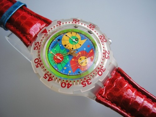 Swatch aqua chrono lillibeth - lillibeth,