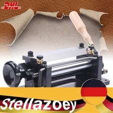 Leder Schälmaschine Spaltmaschine Manuelle Leather Skiver Schäler Splitter NEU
