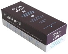 Spickzettel: Prüfungswissen