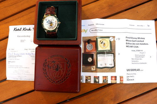 Fossil mickey mouse golf - mouse,,