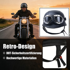 M,L,XL Mit Brille Rollerhelm