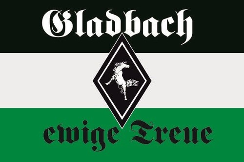 Aufkleber gladbach ewige treue - aufkleber,