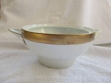 Scherzer Bavaria Porzellan, Terrine, mit Goldrand, ohne Deckel