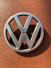 VW Typenschild Silber