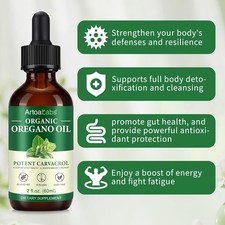 Oregano Öl Bio 60ml – Mit
