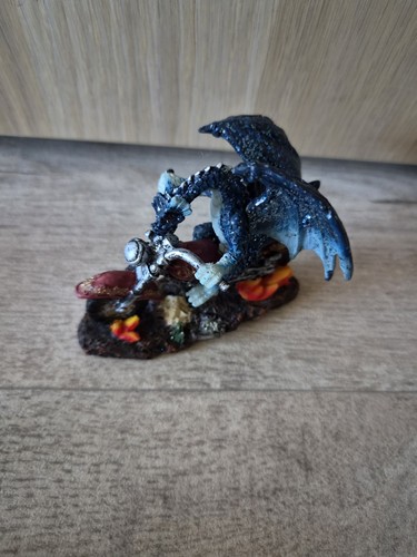 Blaue weißer drache auf - blaue/weißer,
