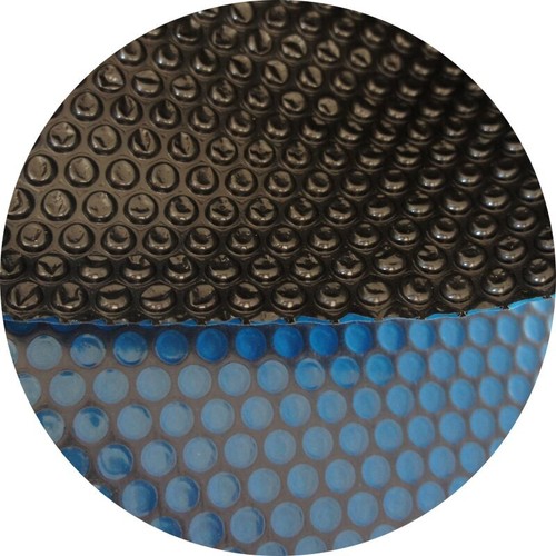Solarplane blau schwarz - blau-schwarz, rund