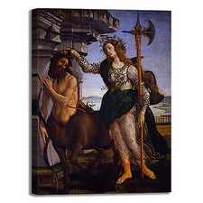 Botticelli Pallade und der