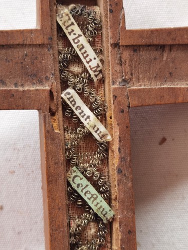 Altes seltenes reliquienkreuz - altes,