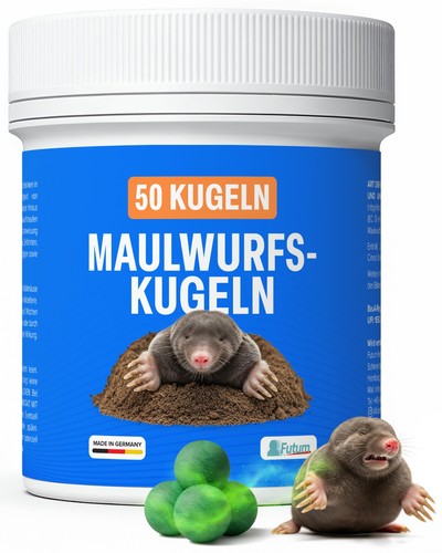Utum 1x50er maulwurf kugeln - f,