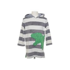 Mini Boden, Kapuzenpullover, Größe: 116, Grau/Weiß/Grün -gxS