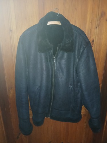Fell bomberjacke aus antik - bomberjacke,