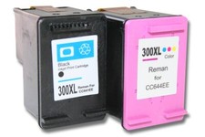 2x Tintenpatronen schwarz color für HP Photosmart C4750 / C4780 / C4783 / C4788