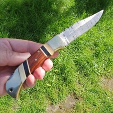 Damastmesser Taschenmesser Klappmesser  Wandern Outdoor handmade (RD10) B-Ware