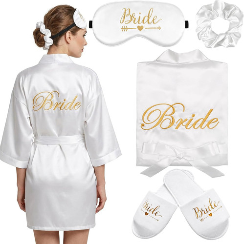 Bride bademantel braut - bride, bademantel,