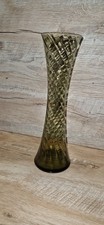 VASE Alfred Taube Rauchglas H