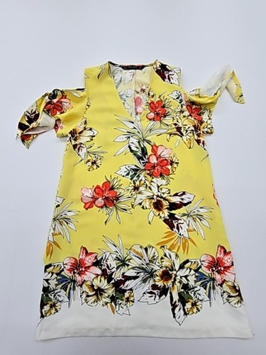 Zara damen kleid gelb - zara,