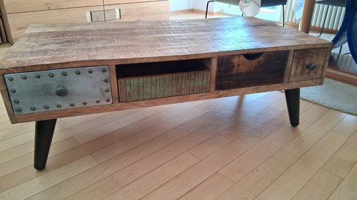 Couchtisch holz wohnzimmer - couchtisch,