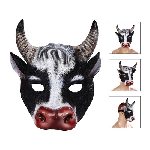 Neuheit kuh maske tier - kuh, deko
