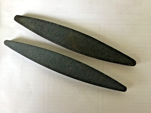 Wetzsteine oval cm lang - 2,