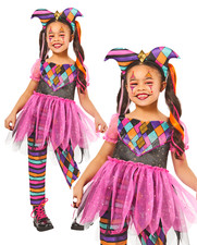 Mädchen Harlekin Mädchen