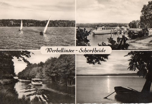 Ansichtskarte schorfheide - ansichtskarte,