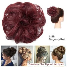 Messy hair bun haarteil wie - hair,