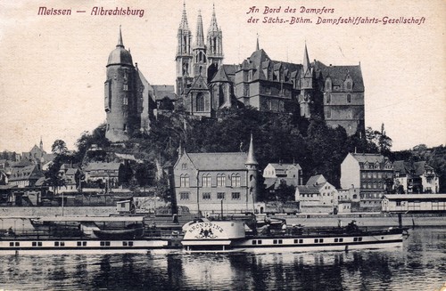 Schaufelraddampfer - ak,