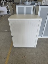 Kinnarps Aktenschrank 3 Ordnerhöhen weiß 90cm breit abschließbar