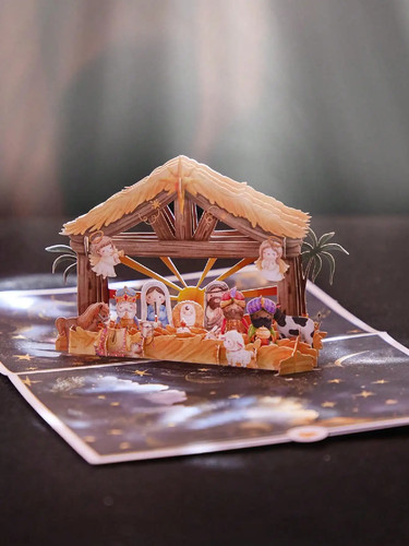 Weihnachts-Popup-Karte