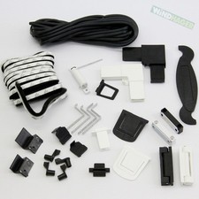 Zubehör für Fliegengitter Fenster Rollo o. Tür Insektenschutz Scharniere Winkel