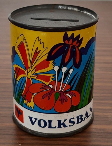 Alte spardose volksbank - spardose,