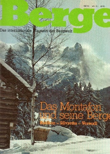 Zeitschrift berge das - zeitschrift,