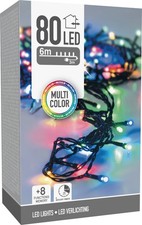 LED-Lichterkette bunt, 80