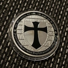 Tempelritter Medaille, Münze