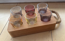 6 Schnapsgläser Ruhrglas