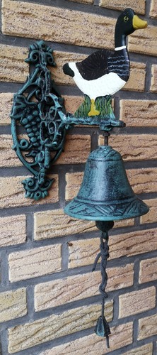 Alte wand glocke mit - wand-glocke, motiv