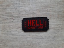 Hell Admit One KLETT PATCH