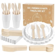 Pappteller set partygeschirr - pappteller,